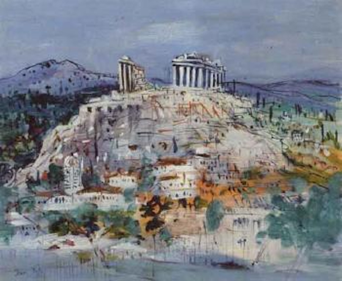 Athens by Jean Dufy
