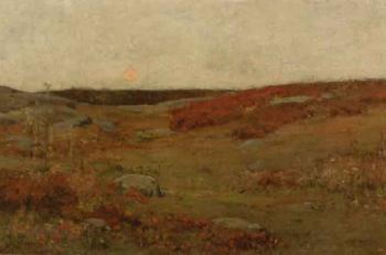 Sunrise, autumn by Childe Hassam