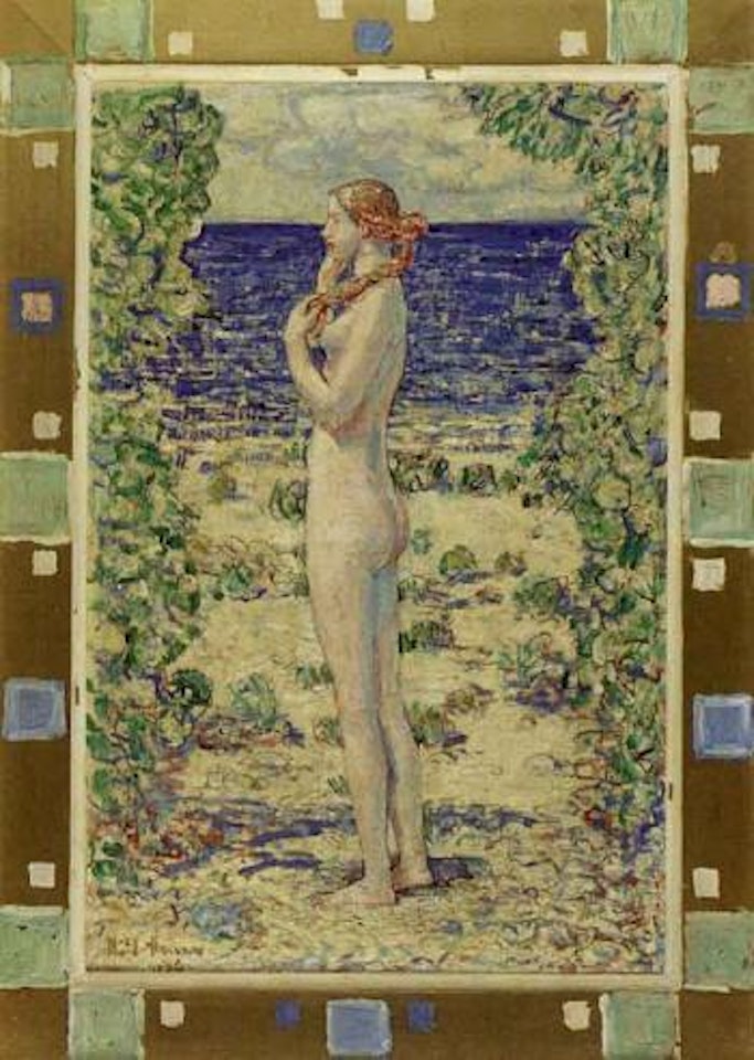 Sammie's beach: Easthampton by Childe Hassam