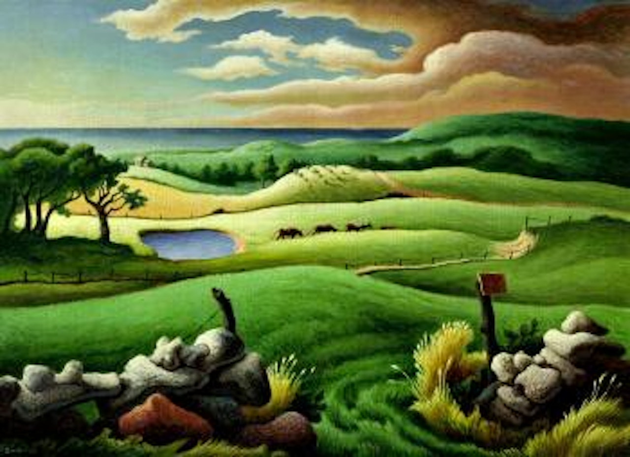Keith Farm, Chilmark by Thomas Hart Benton