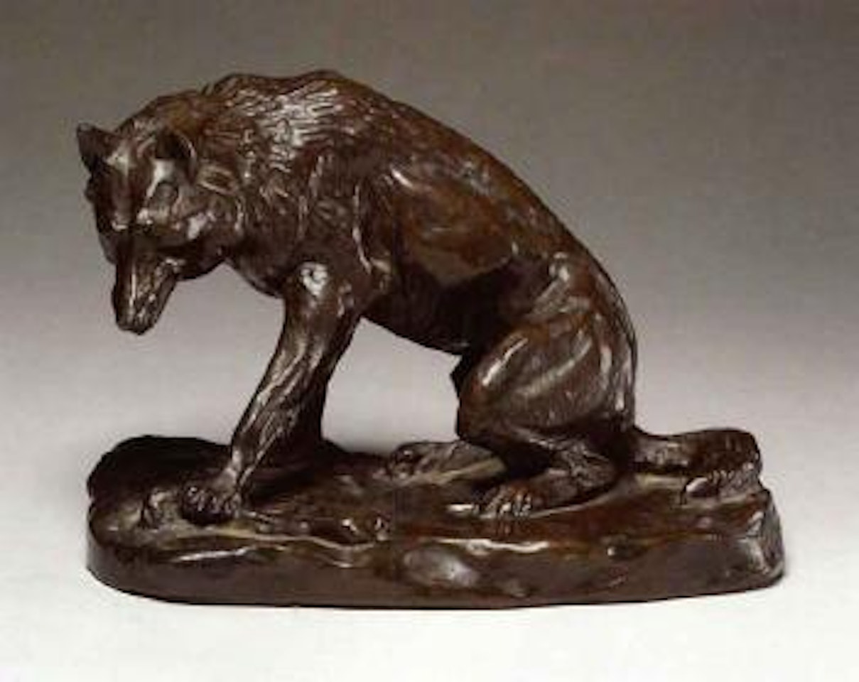 Lone wolf by Charles M Russell