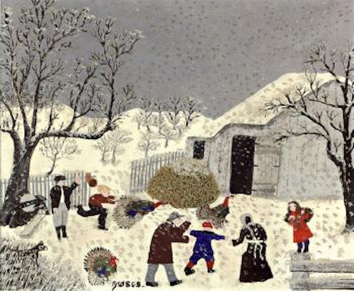 Thanksgiving turkey by Grandma Moses