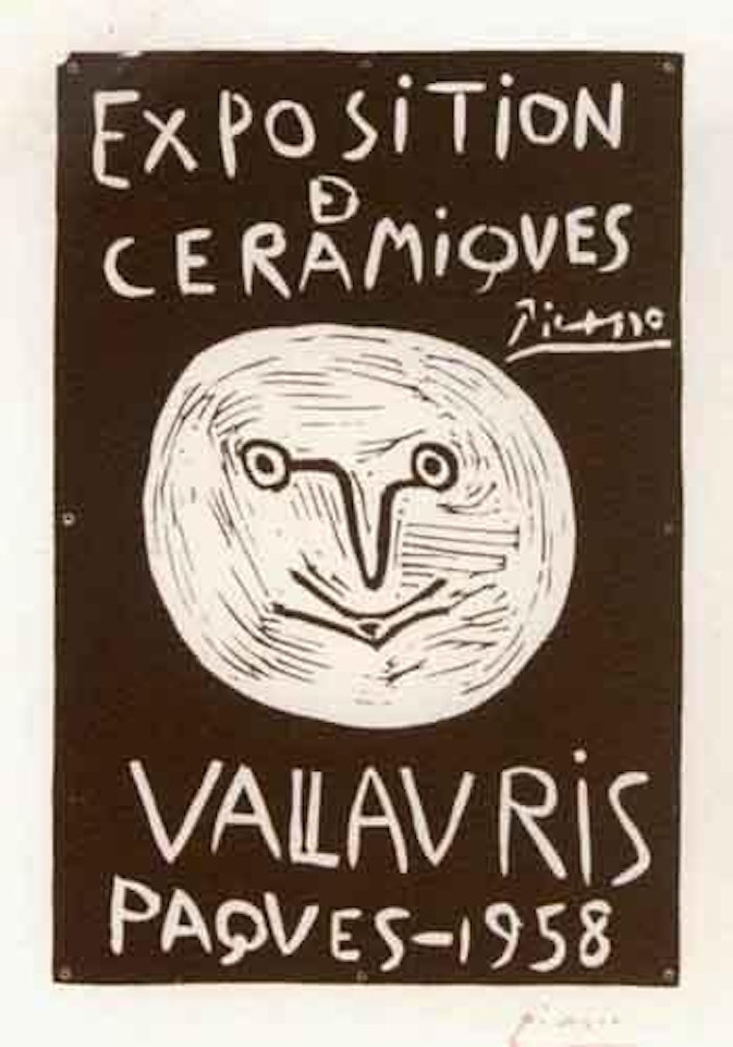 Exposition ceramiques Vallauris, Paques by Pablo Picasso