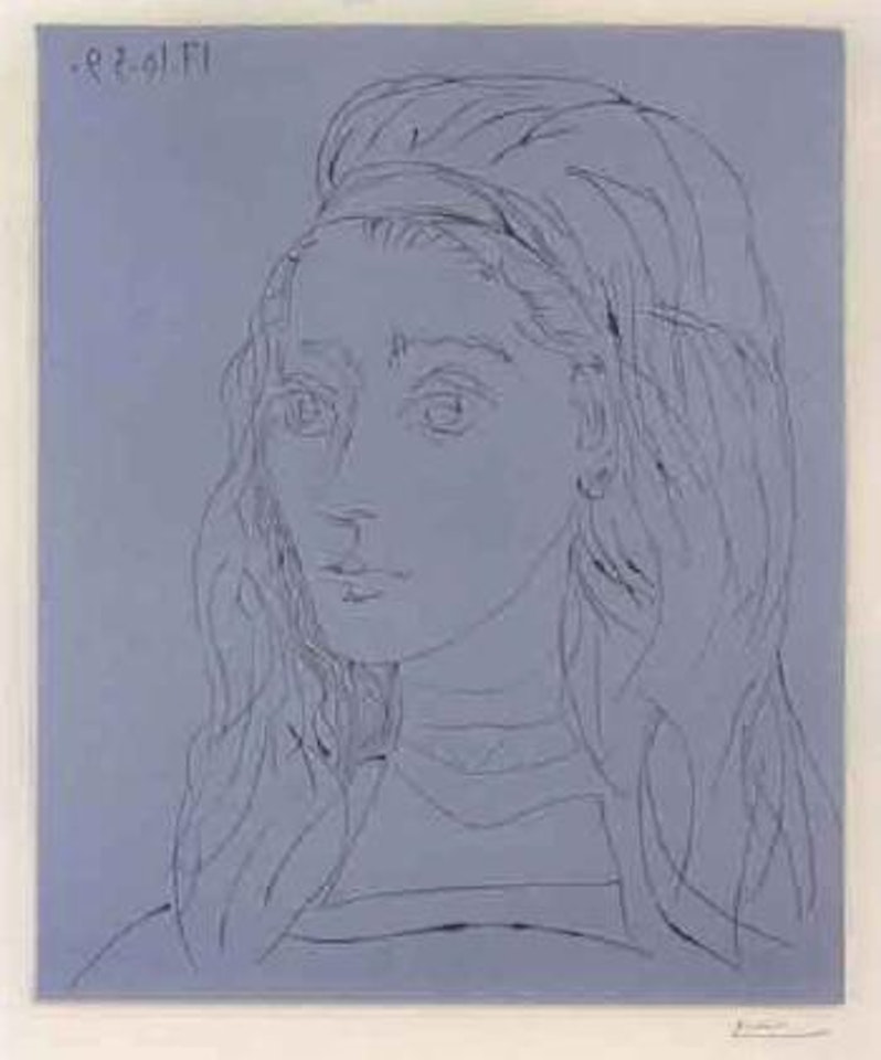 Jacqueline by Pablo Picasso