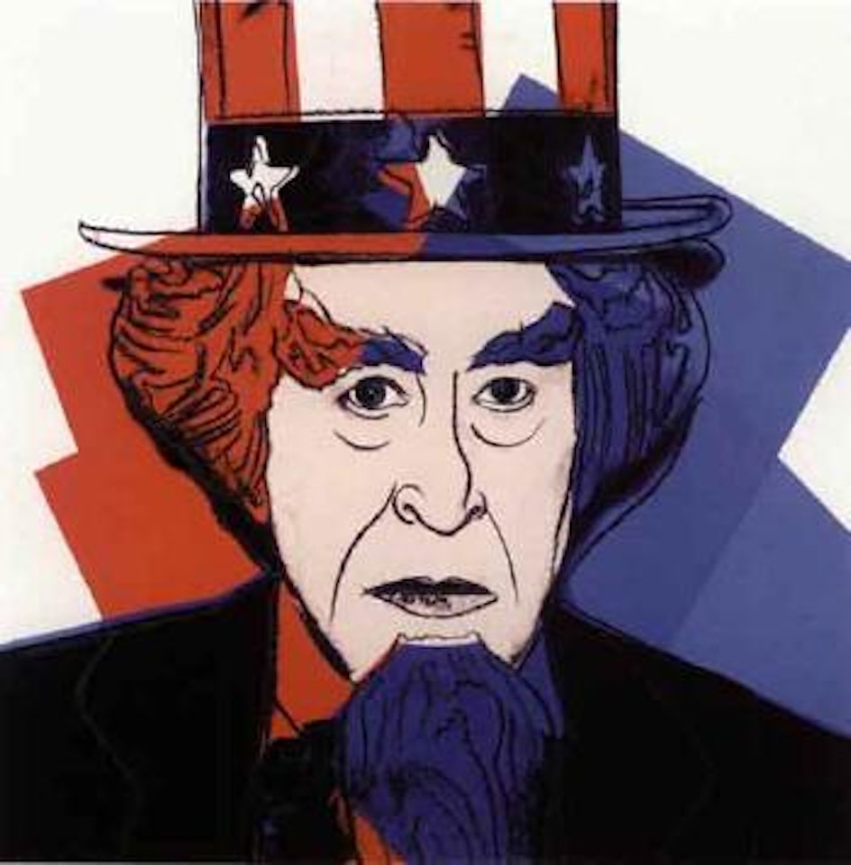 Uncle Sam by Andy Warhol