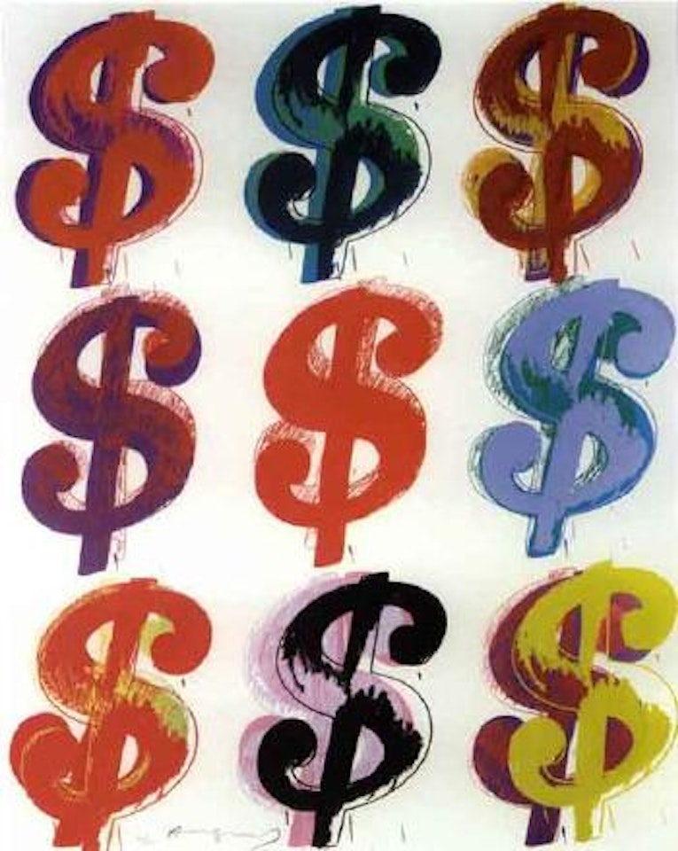 Dollar 9 by Andy Warhol