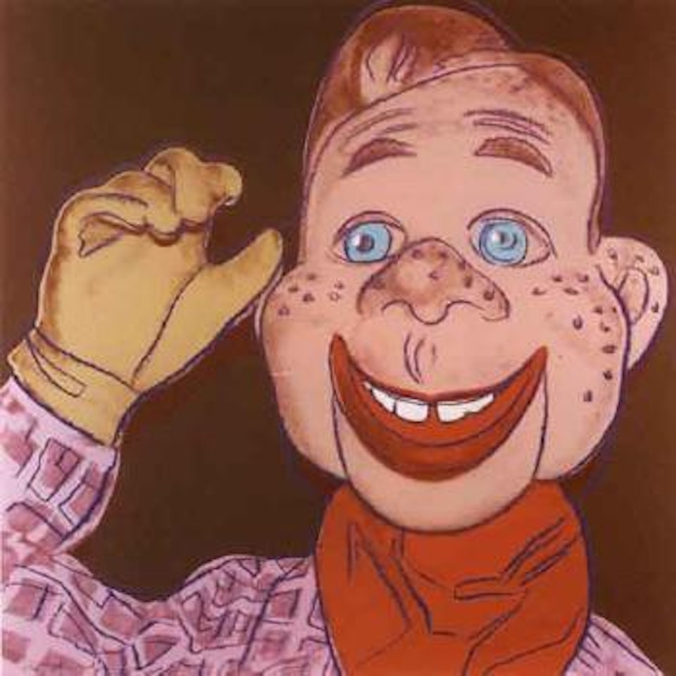 Howdy Doody by Andy Warhol