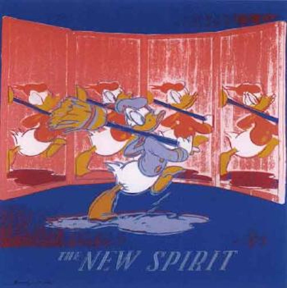 The new spirit, Donald Duck by Andy Warhol