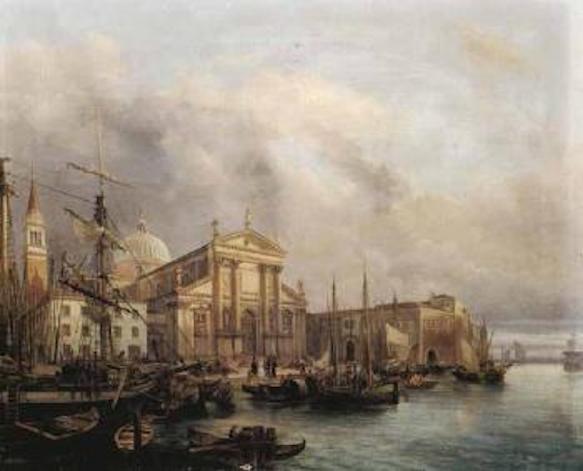 Isola di San Giorgio, Venezia by Venetian School