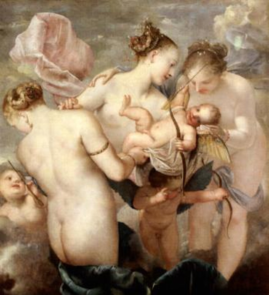 Educazione di Cupido by Pietro Liberi
