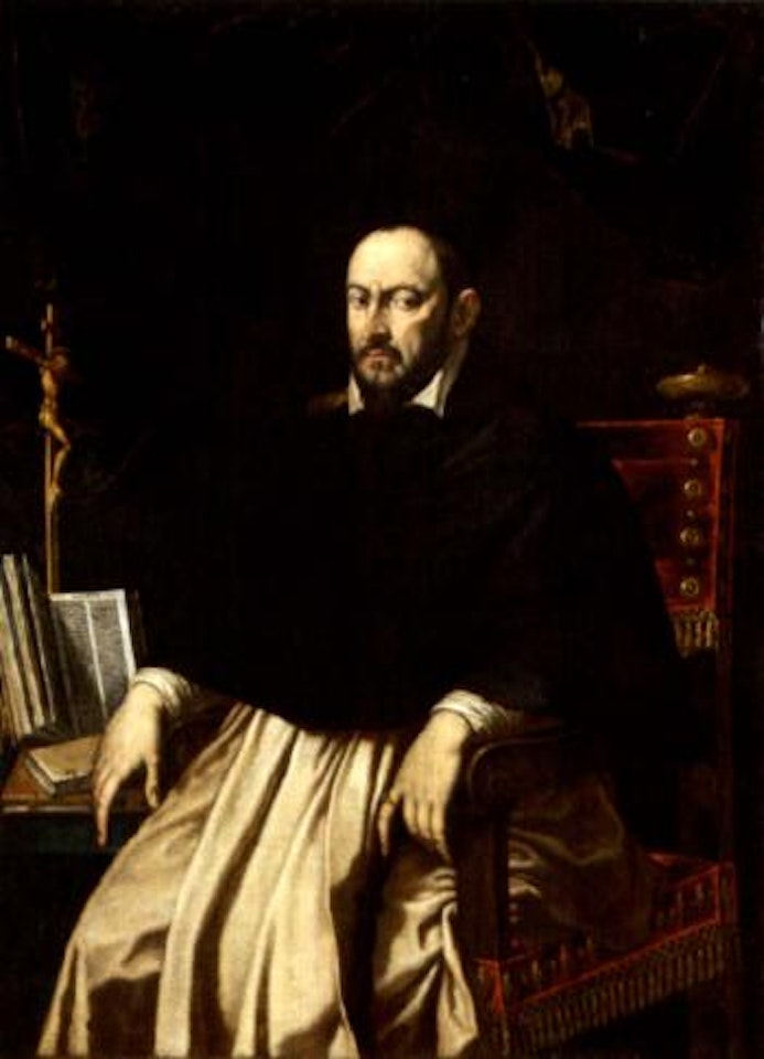 Ritratto di personaggio dell'ordine Domenicano by Leandro Bassano
