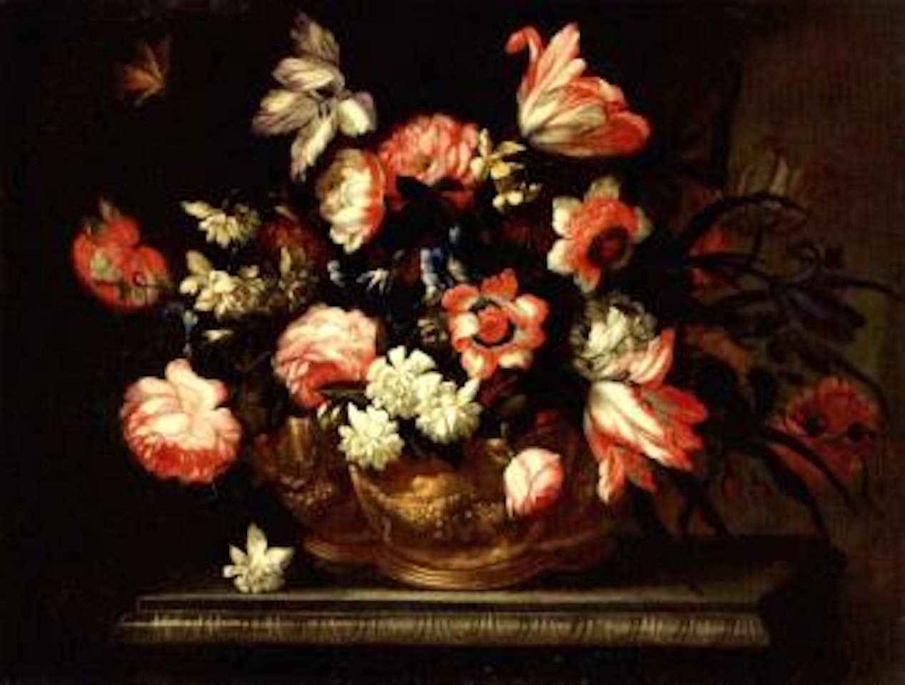 Nature morte con vaso di fiori by Abraham Brueghel