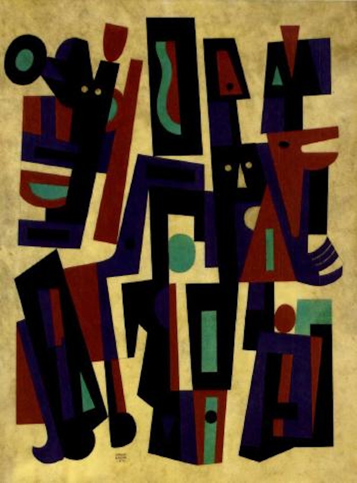 Wealth of shapes by Carlos Mérida