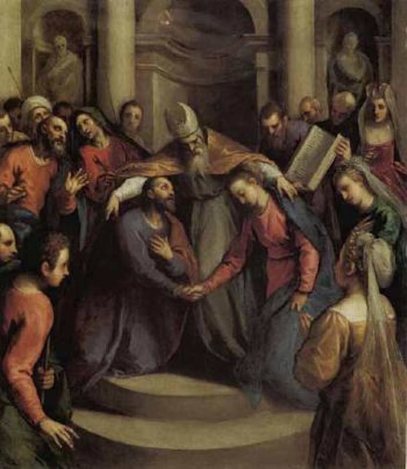 Marriage of the Virgin by Jacopo Palma il Giovane