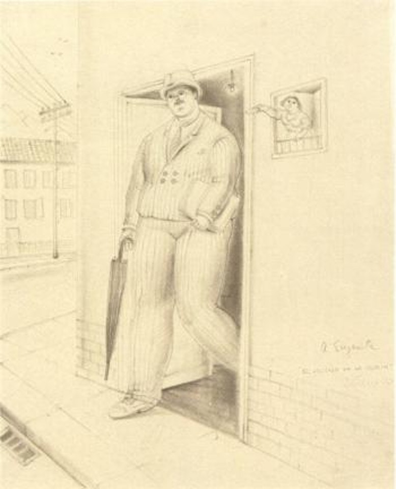 Clergy lawyer by Fernando Botero