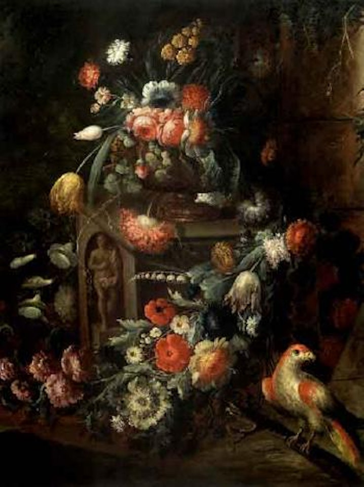 Grosses Blumenstuck by Italian School