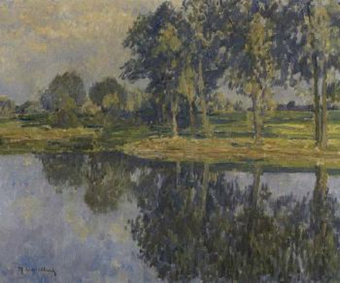 Herbsttag am Niederrhein by Max Clarenbach