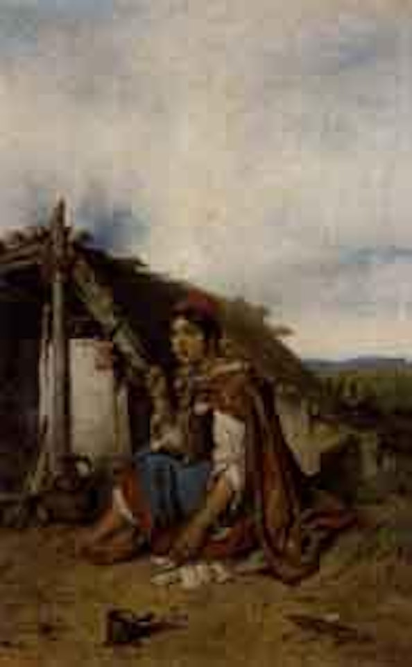 Die Kartenlegerin by Hermann Kern