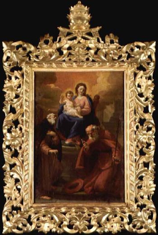 Madonna and Child with Saint Anthony by Ubaldo Gandolfi