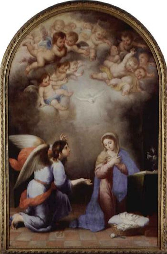Annunciation by Bartolomé Esteban Murillo