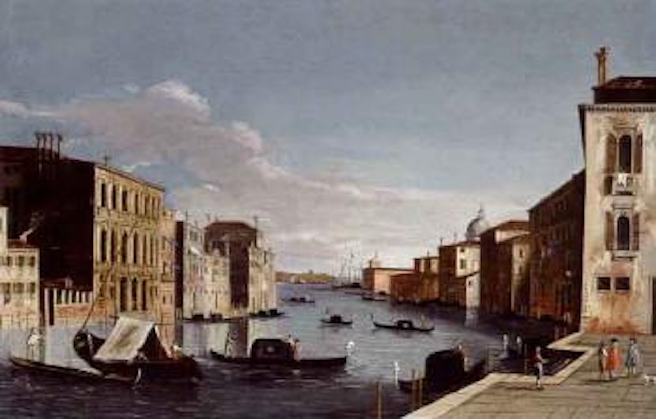 Venice, view of the Grand Canal by Apollonio Domenichini