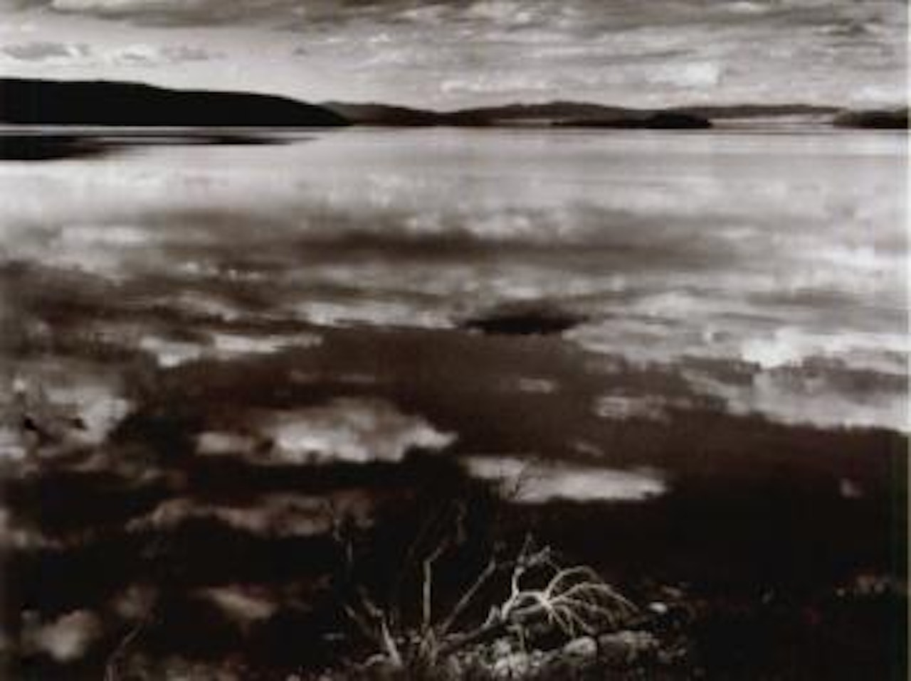 Reflections at Mono Lake, California by Ansel Adams