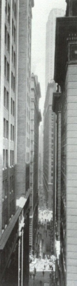 Exchange Place by Berenice Abbott