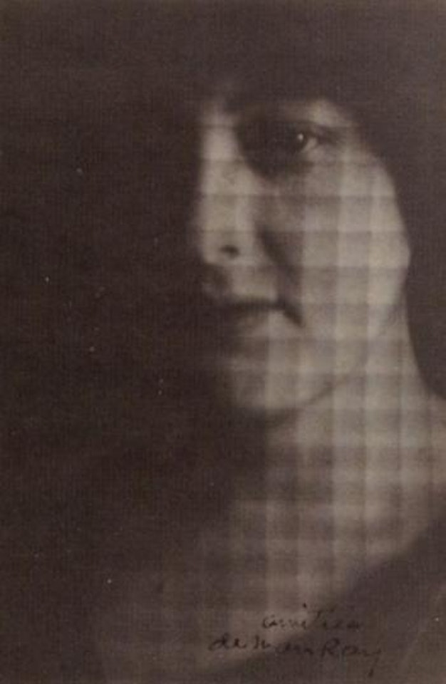 Portrait of Lily Butler by Man Ray