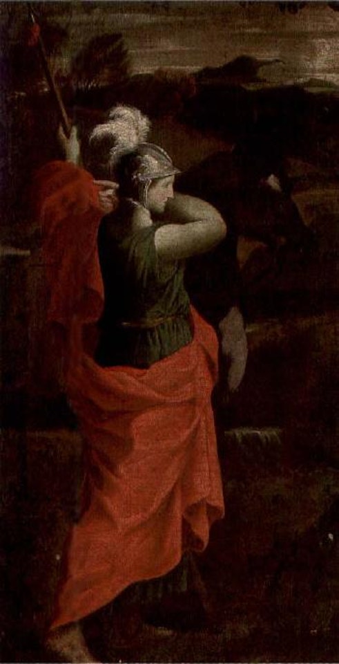 Cavalryman with his horse by BOLOGNESE SCHOOL