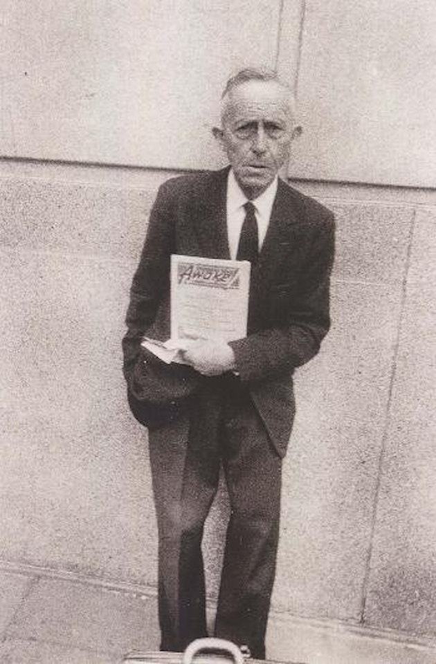 Jehovah's witness, Los Angeles by Robert Frank