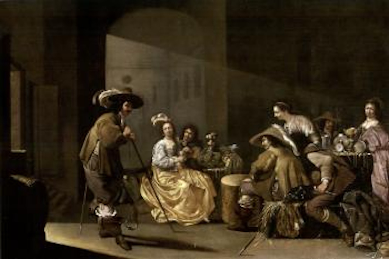 Guardroom interior by Jacob Duck
