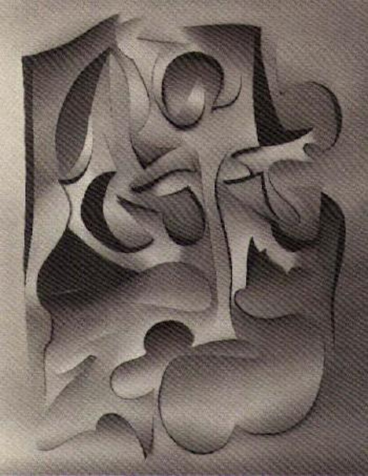 Cut paper, 1967 by Frederick Sommer