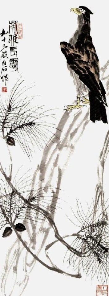 Eagle by Qi Baishi