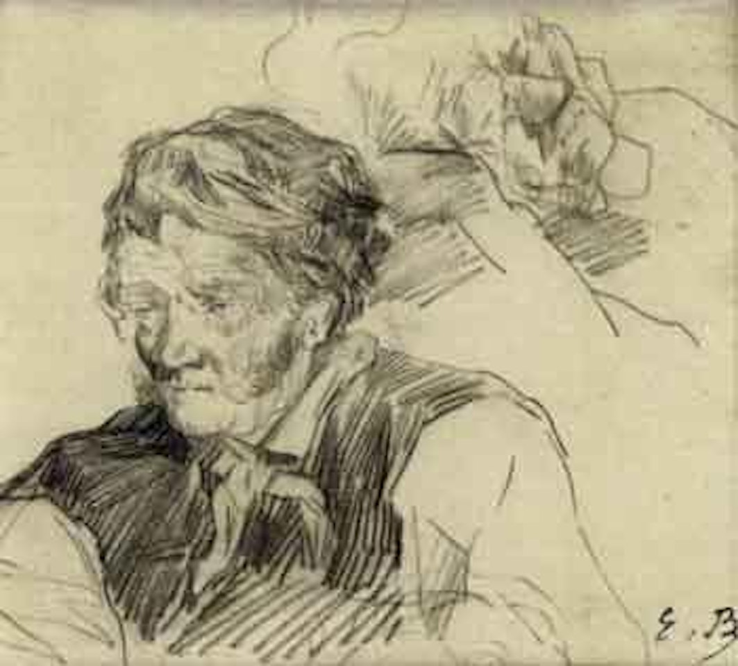 Etude de personnages by Eugène Boudin