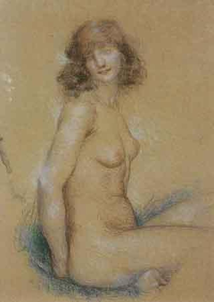 Modele by Lucien Lévy-Dhurmer