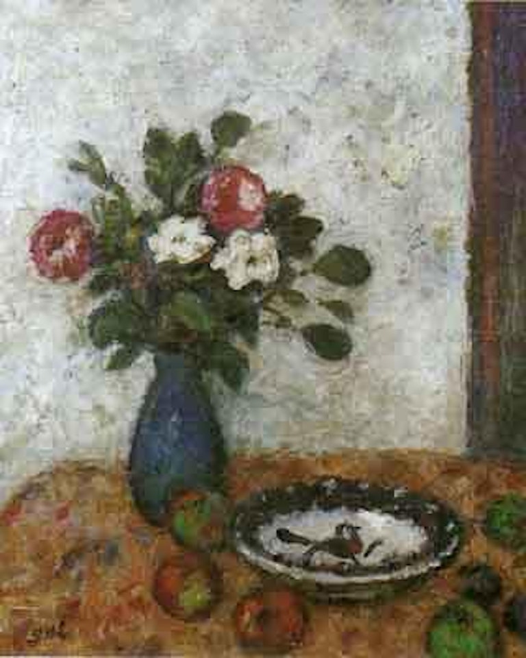 Composition au vase de fleurs by Georges d’Espagnat