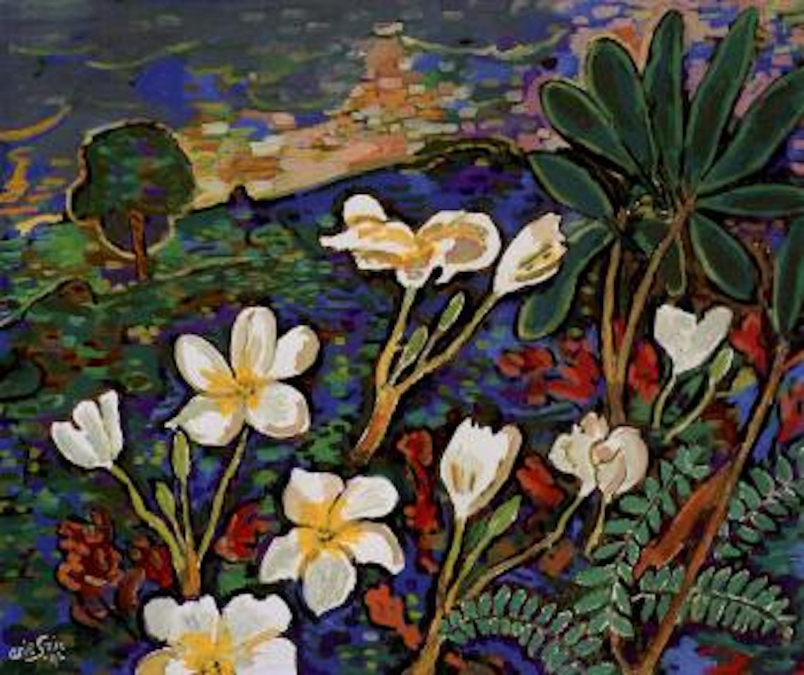 Frangipani by Arie Smit