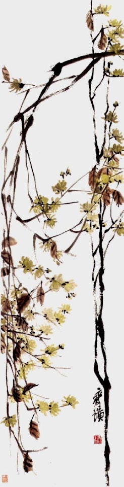 Plum blossoms by Qi Baishi