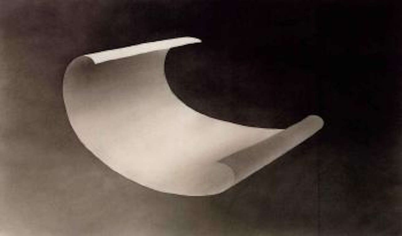 Wind blown paper by Ed Ruscha