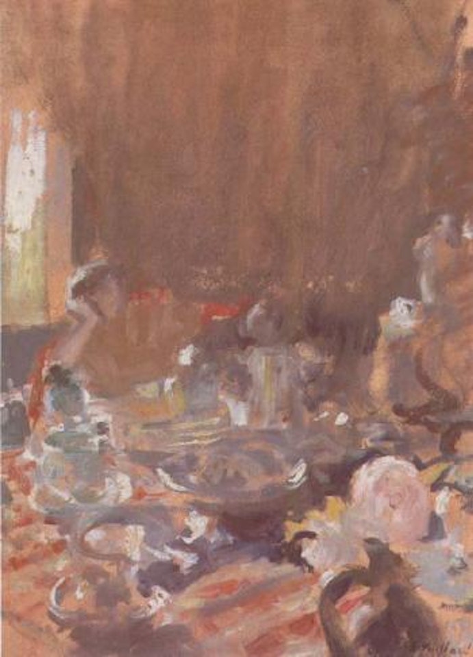 Le gouter by Édouard Vuillard