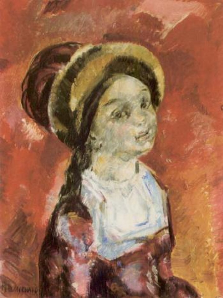 L'enfant au chapeau by Maria Blanchard