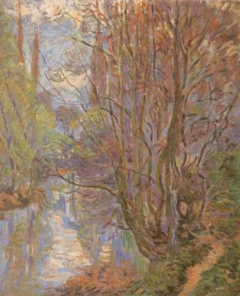 Paysage de l'ile de France by Armand Guillaumin