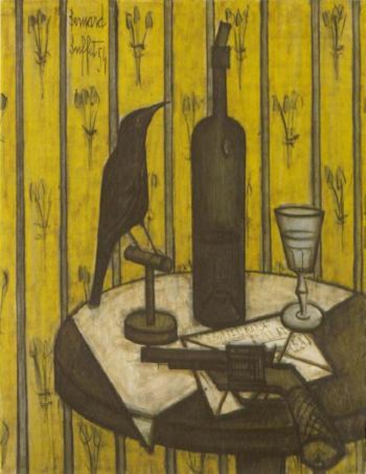 Nature morte au merle by Bernard Buffet