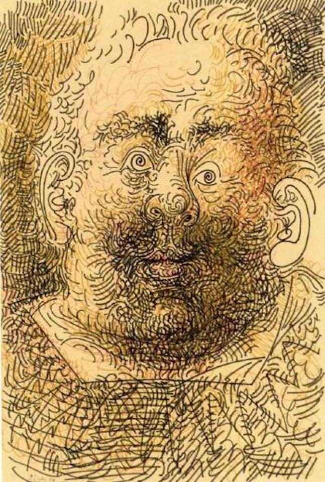 Tete d'homme by Pablo Picasso