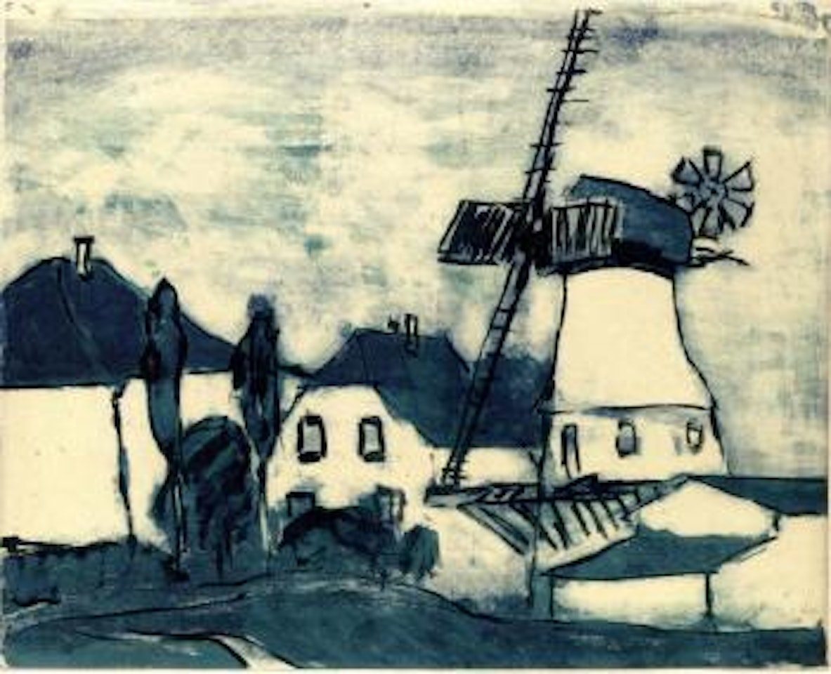 Windmuhle - Windmill by Emil Nolde
