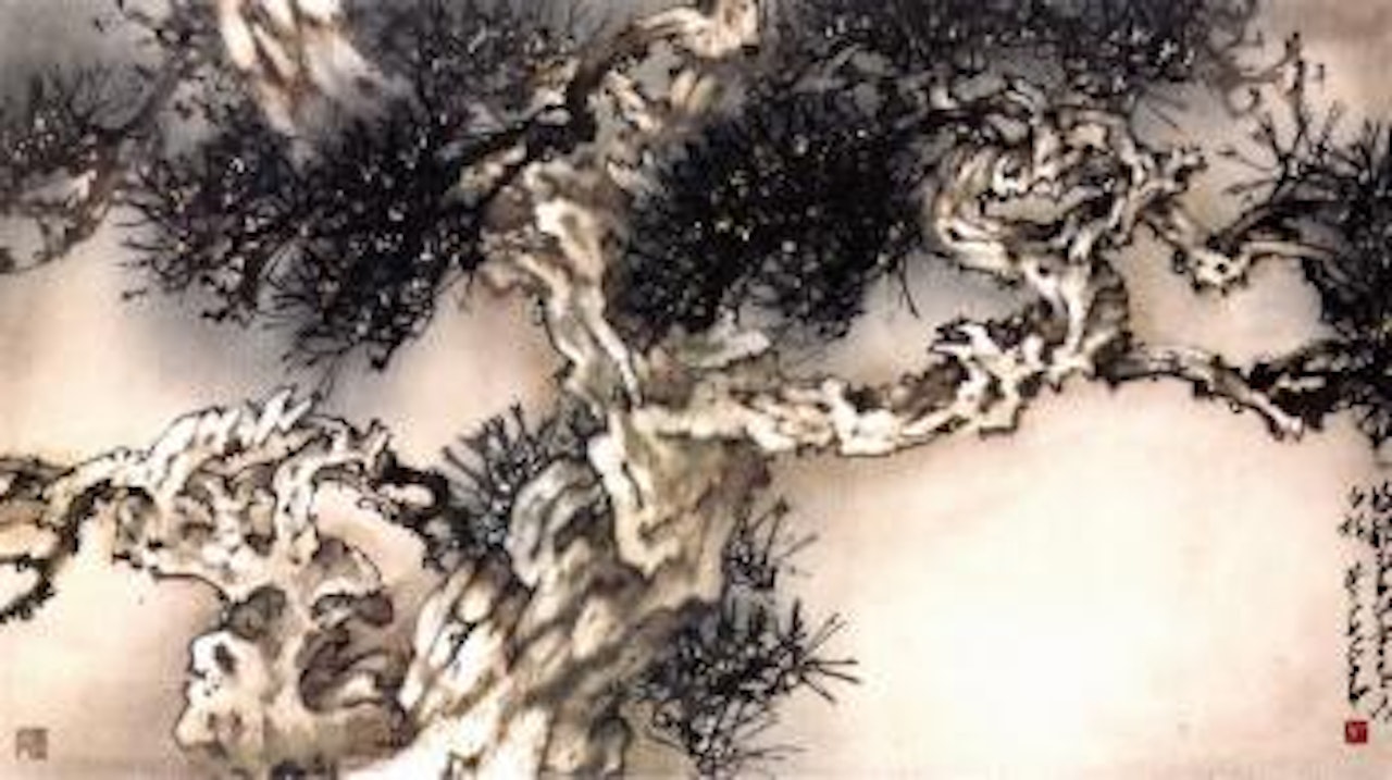 White pine by Zhao Shao'ang