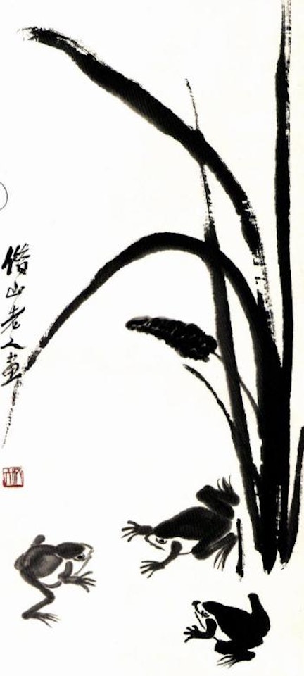 Frogs by Qi Baishi