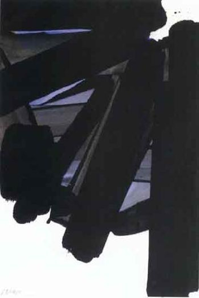 Composition by Pierre Soulages