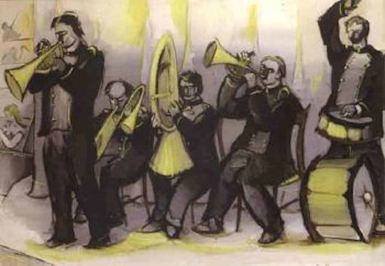 Musique pour le cirque by Jean Hélion