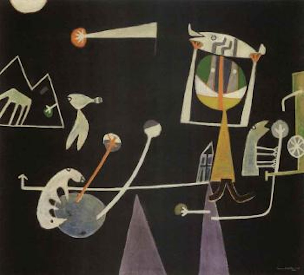 Au sein du desert, il y a encore de la place pour les jeux by Corneille